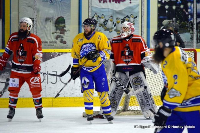 Photo hockey match Dijon  - Compiègne le 02/11/2019