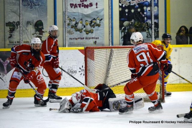 Photo hockey match Dijon  - Compiègne le 02/11/2019