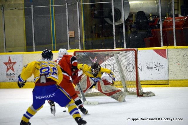 Photo hockey match Dijon  - Compiègne le 02/11/2019