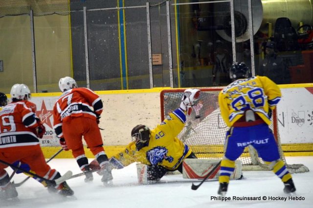 Photo hockey match Dijon  - Compiègne le 02/11/2019