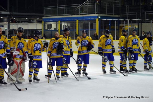 Photo hockey match Dijon  - Compiègne le 02/11/2019