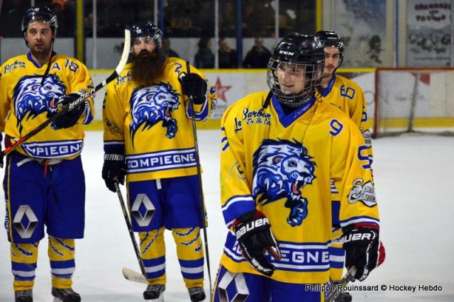 Photo hockey match Dijon  - Compiègne le 02/11/2019
