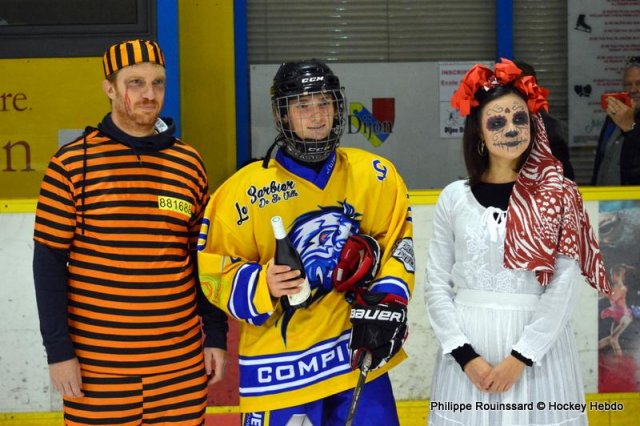 Photo hockey match Dijon  - Compiègne le 02/11/2019