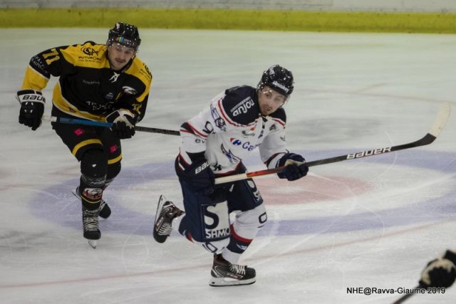 Photo hockey match Nice - Angers  le 02/11/2019