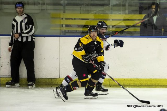 Photo hockey match Nice - Angers  le 02/11/2019
