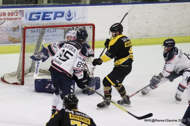 Photo hockey match Nice - Angers  le 02/11/2019