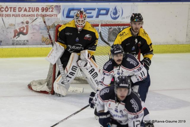 Photo hockey match Nice - Angers  le 02/11/2019