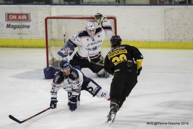 Photo hockey match Nice - Angers  le 02/11/2019