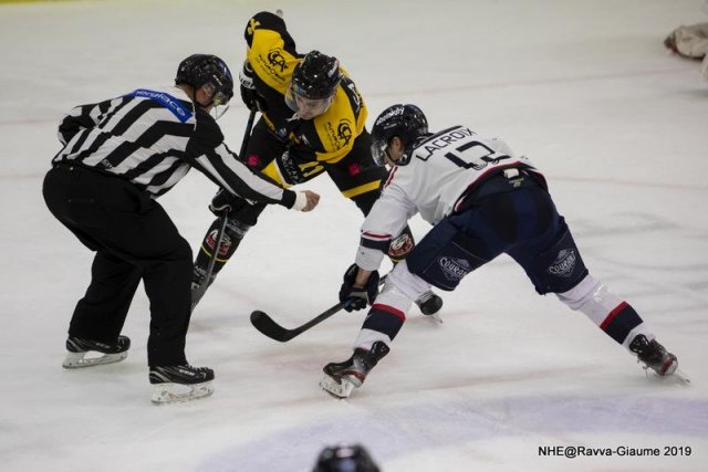 Photo hockey match Nice - Angers  le 02/11/2019