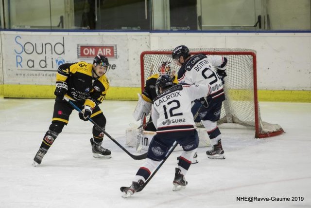 Photo hockey match Nice - Angers  le 02/11/2019