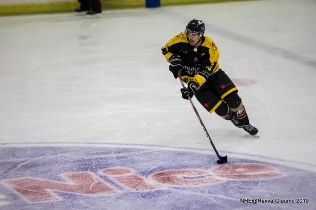 Photo hockey match Nice - Angers  le 02/11/2019