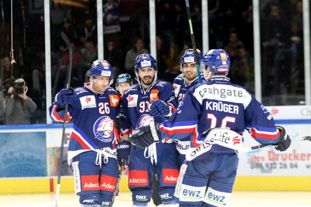 Photo hockey match Zürich - Lugano le 12/11/2019