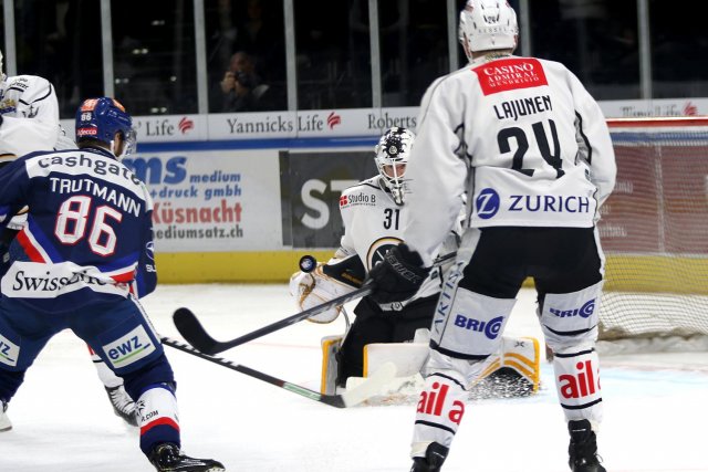 Photo hockey match Zürich - Lugano le 12/11/2019