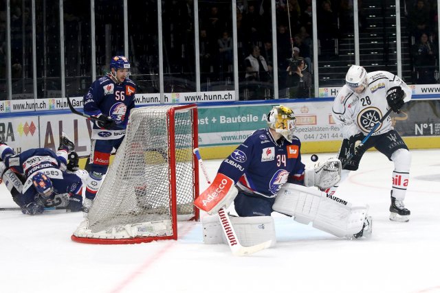 Photo hockey match Zürich - Lugano le 12/11/2019