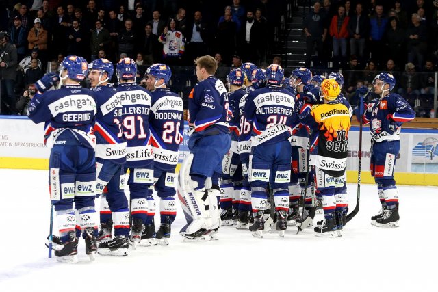 Photo hockey match Zürich - Lugano le 12/11/2019