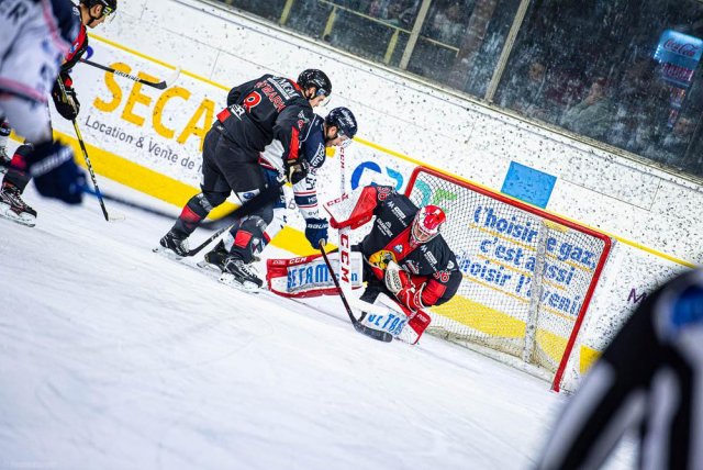 Photo hockey match Chamonix  - Angers  le 19/11/2019