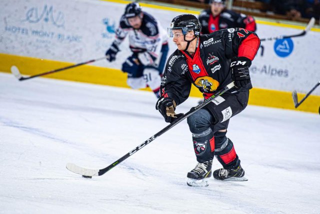 Photo hockey match Chamonix  - Angers  le 19/11/2019