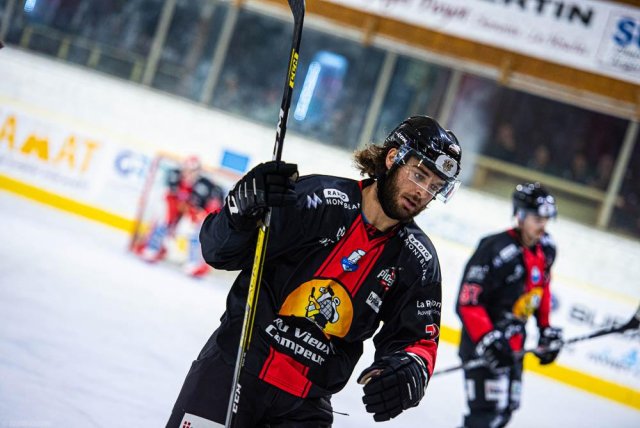 Photo hockey match Chamonix  - Angers  le 19/11/2019