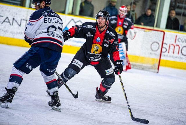 Photo hockey match Chamonix  - Angers  le 19/11/2019