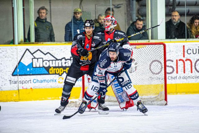 Photo hockey match Chamonix  - Angers  le 19/11/2019