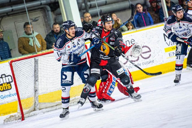 Photo hockey match Chamonix  - Angers  le 19/11/2019