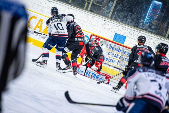 Photo hockey match Chamonix  - Angers  le 19/11/2019