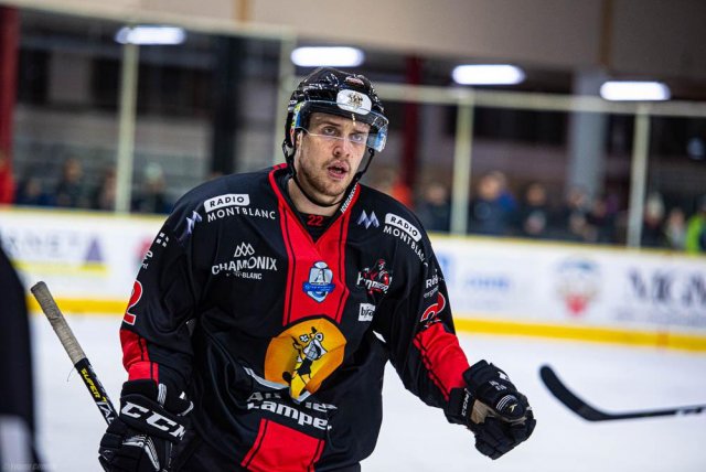 Photo hockey match Chamonix  - Angers  le 19/11/2019