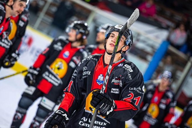 Photo hockey match Chamonix  - Angers  le 19/11/2019