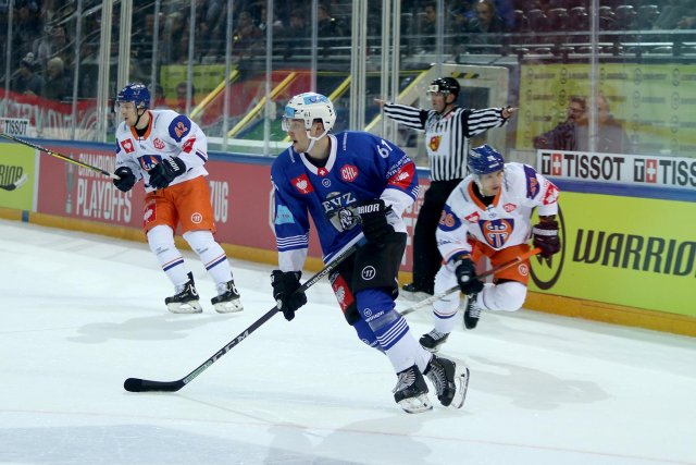 Photo hockey match Zug - Tampere le 19/11/2019
