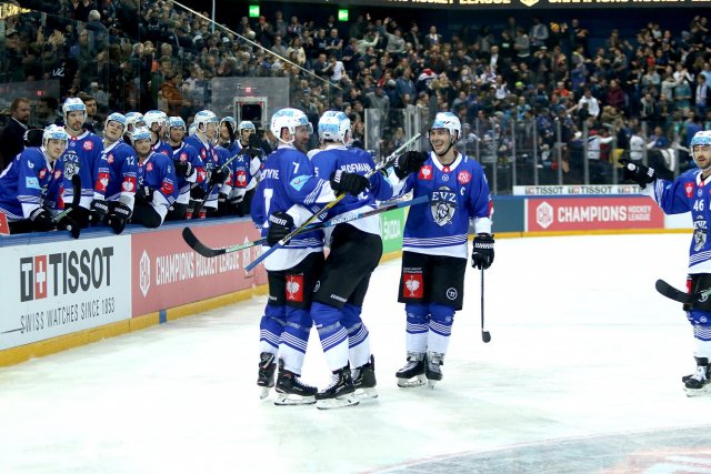 Photo hockey match Zug - Tampere le 19/11/2019