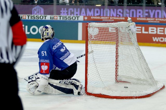 Photo hockey match Zug - Tampere le 19/11/2019
