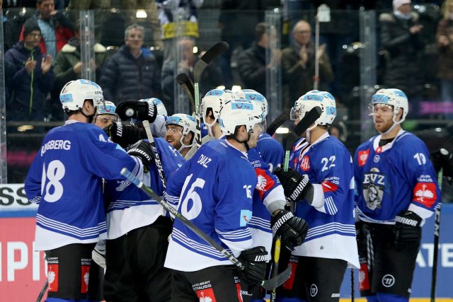 Photo hockey match Zug - Tampere le 19/11/2019