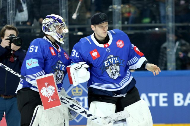 Photo hockey match Zug - Tampere le 19/11/2019