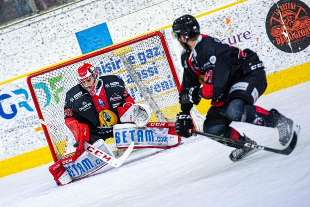 Photo hockey match Chamonix  - Gap  le 22/11/2019