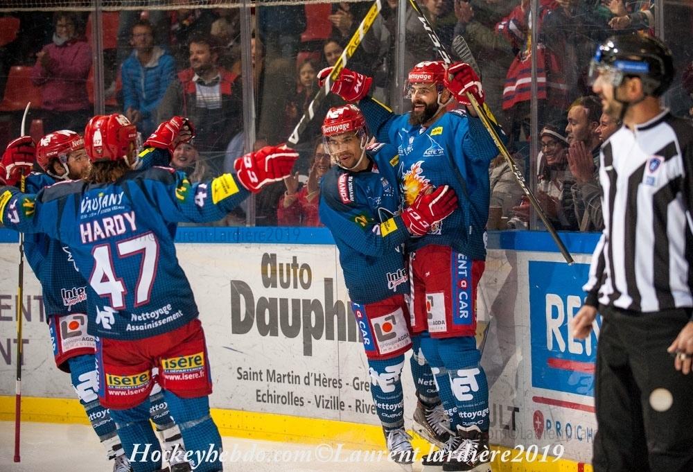 Grenoble  6 - 1 Rouen