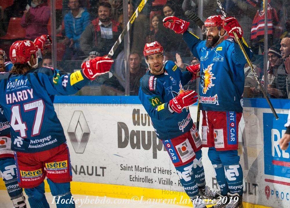 Grenoble  6 - 1 Rouen