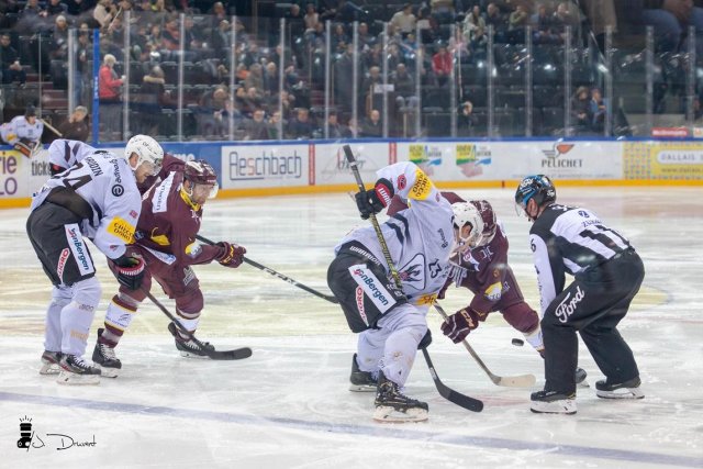 Photo hockey match Genève - Fribourg le 22/11/2019