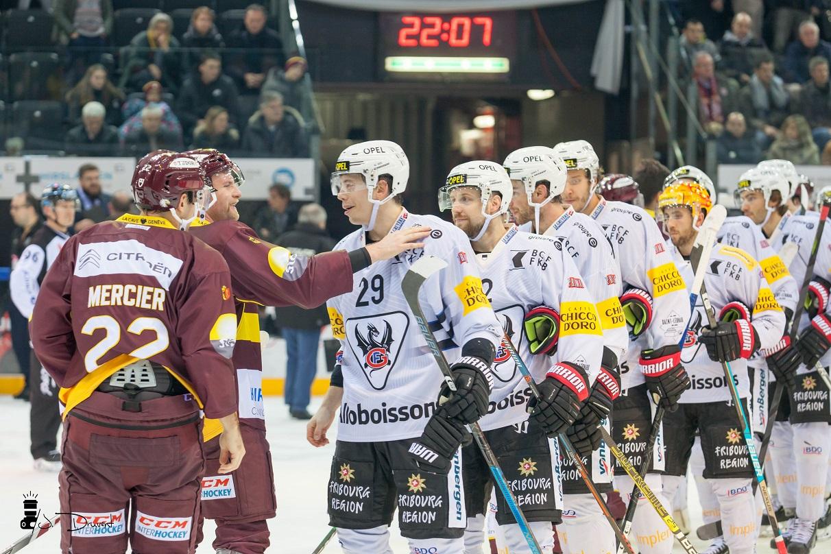 Genève 3 - 4 Fribourg