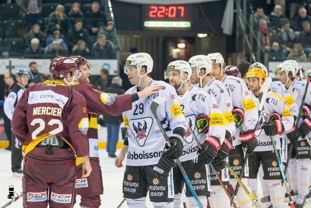 Photo hockey match Genève - Fribourg le 22/11/2019