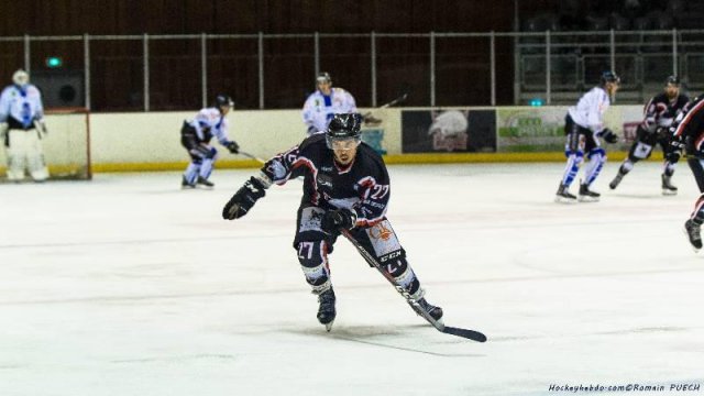 Photo hockey match Toulouse-Blagnac - Courchevel-Méribel-Pralognan le 23/11/2019