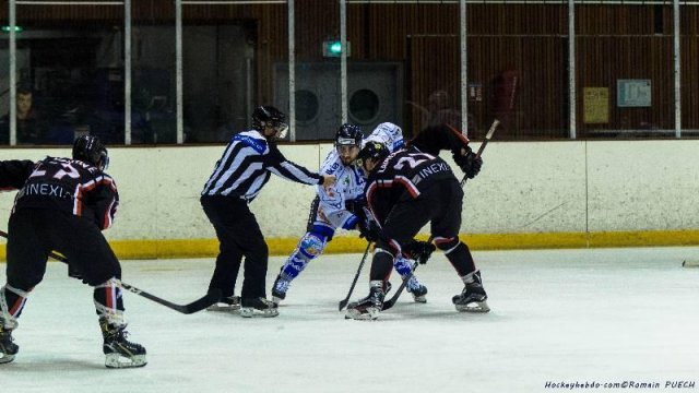 Photo hockey match Toulouse-Blagnac - Courchevel-Méribel-Pralognan le 23/11/2019