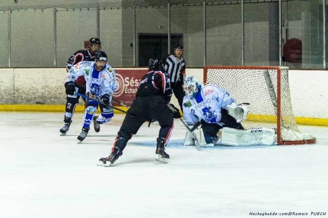Photo hockey match Toulouse-Blagnac - Courchevel-Méribel-Pralognan le 23/11/2019