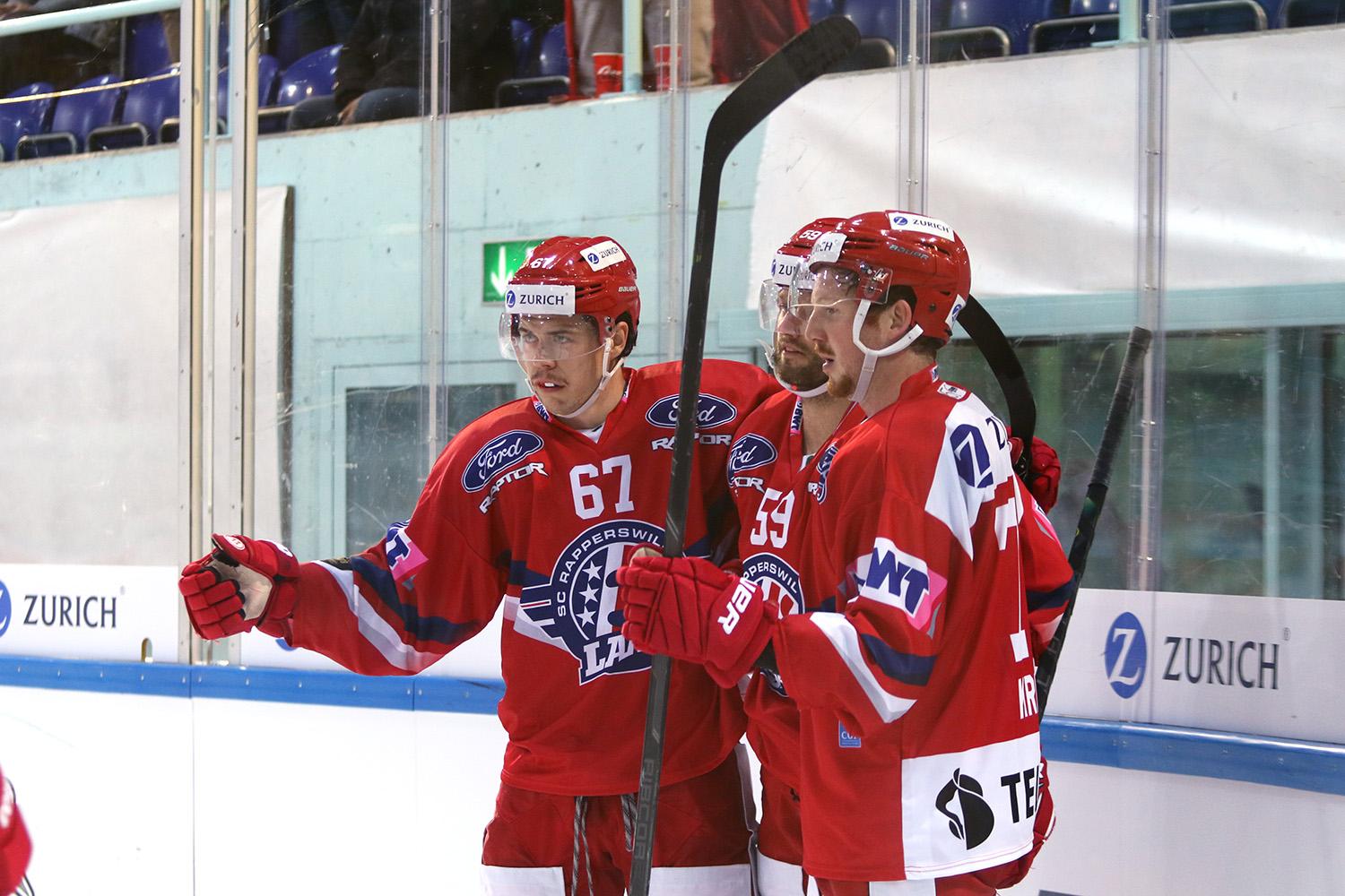 Rapperswil-Jona 4 - 0 Zug
