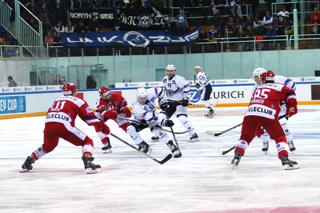 Photo hockey match Rapperswil-Jona - Zug le 26/11/2019