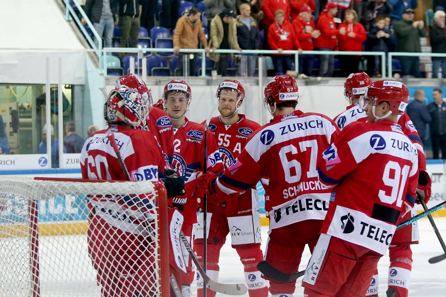 Rapperswil-Jona 4 - 0 Zug