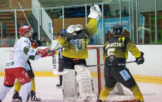 Photo hockey match Chambéry - Cergy-Pontoise le 30/11/2019