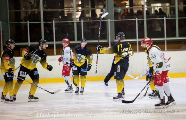 Photo hockey match Chambéry - Cergy-Pontoise le 30/11/2019