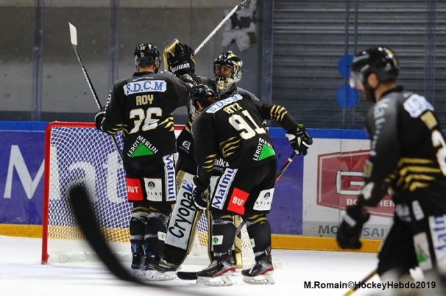 Photo hockey match Rouen - Grenoble  le 01/12/2019