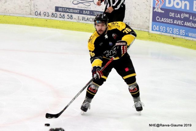 Photo hockey match Nice - Rouen le 29/11/2019