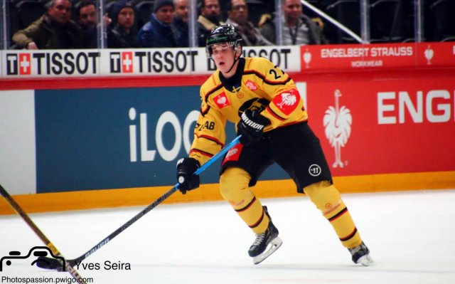 Photo hockey match Lausanne - Luleå le 03/12/2019